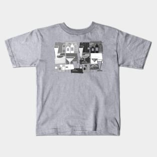 Op Art Bar Kids T-Shirt